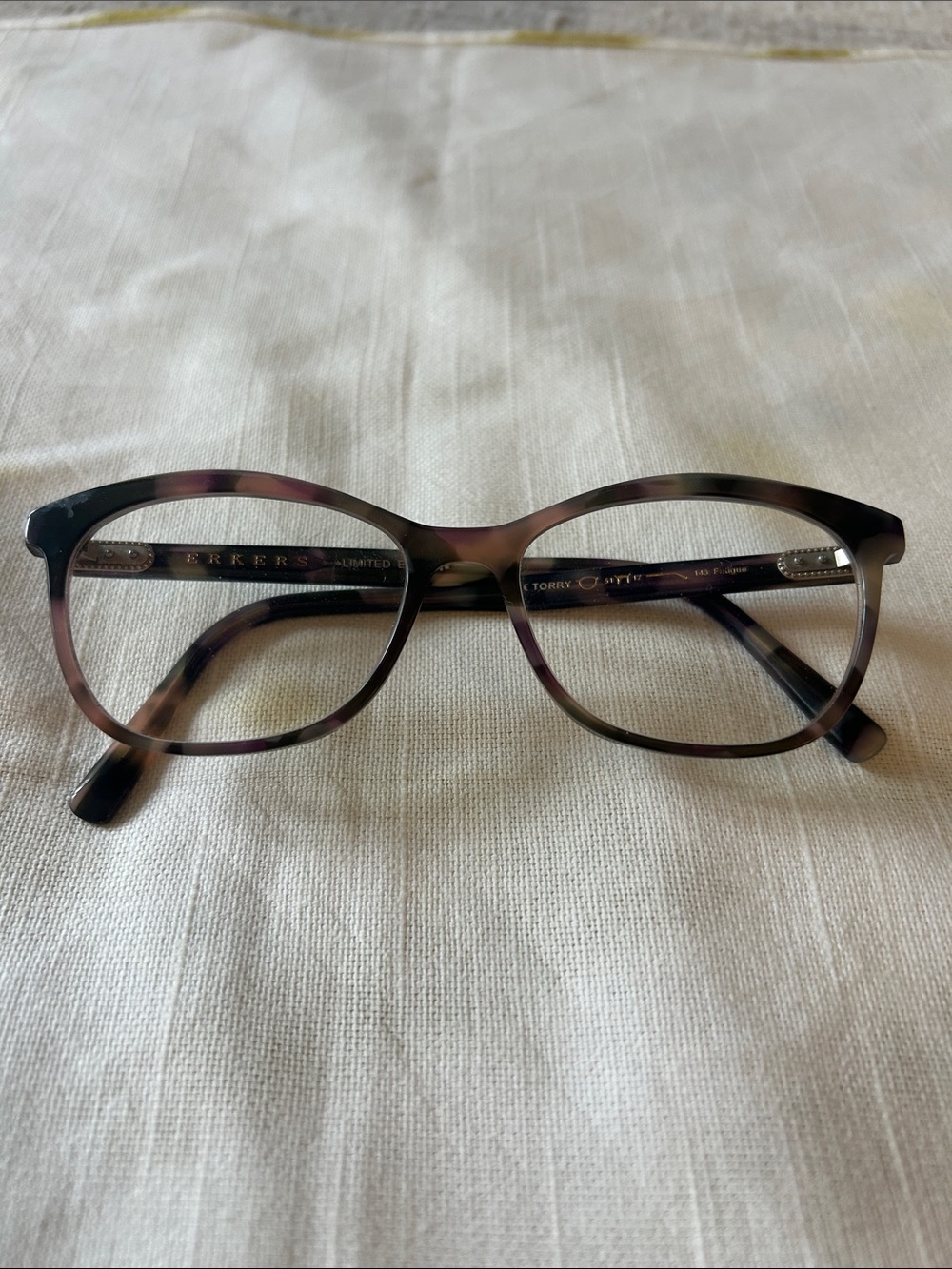 Women's Purple Tortoiseshell Prescription Eyeglasses